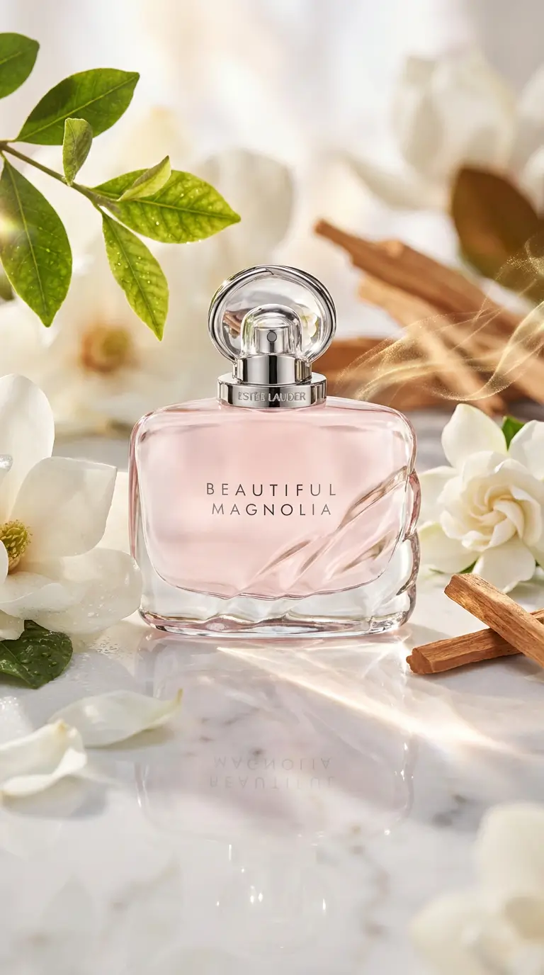 Estée Lauder Beautiful Magnolia Perfume Bottle