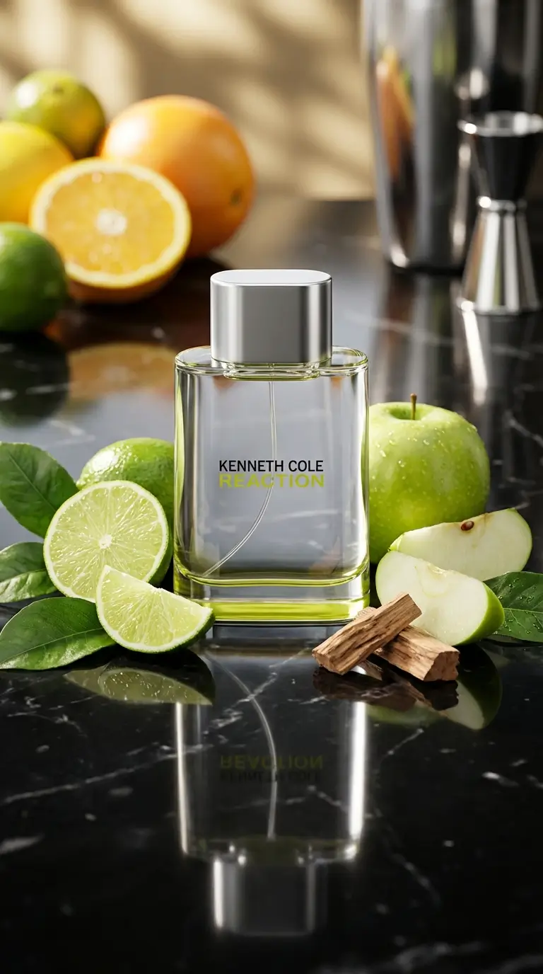 Bottle of Kenneth Cole Reaction cologne for men