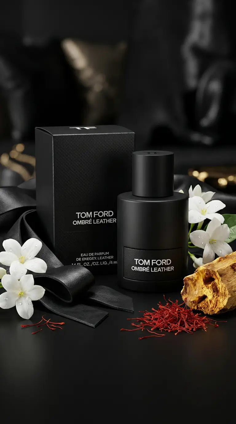 Tom Ford Cologne for Men: Irresistible Ombre Leather for an 8hr+ Date Night Vibe 2 Tom Ford Ombre Leather 4ml Mini Bottle